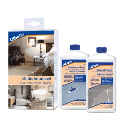 Lithofin Onderhoudsset kreamische vloeren