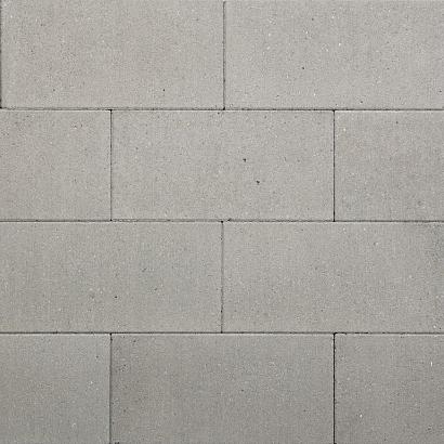 Tuintegel 20x40x5cm grijs mini facet