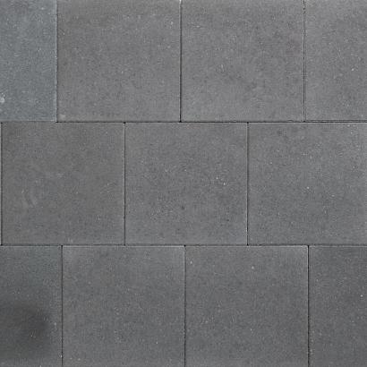 Tuintegel 30x30x5cm zwart mini facet