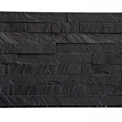 Beton-motiefplaat Schie/Reest gecoat H36xD4,8xL184cm leistee