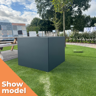 Showmodel | Plantenbak 90x90x70 cm Antraciet