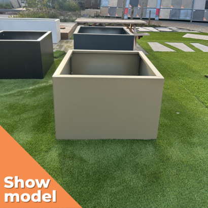 Showmodel | Plantenbak 90x90x60 cm Champagne
