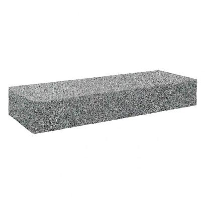 Bloktrede Tibet Dark Grey G654 100x35x15 cm rondom gezaagd en gevlamd, met facet