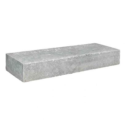 Bloktrede Antique Blue Light 100x35x15 cm soft finish