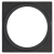 In-Lite PLATE 1 afdekplaat black geschikt voor Big Flux - Luna