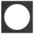 In-Lite PLATE 1 afdekplaat black voor Big Flux - Luna