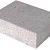 Massief halve Grijs 50 x 37 x 15