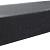Traptrede massief 18x40x100cm Zwart