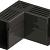 Designgoot hoekstuk Zwart
