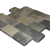 Montano trommel 20x30x6 grijs/zwart genuanceerd