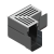 ACO Slimline hoekstuk Aluminium