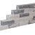 Combiwall Duo 30x10x10cm Matterhorn