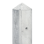 Beton Hoekpaal Punt Wit 280x10x10 (1 plaat)