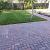 Betonstraatsteen 6 cm rood/zwart komo