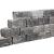 Combi Splitton 20x20x7.5cm Matterhorn