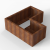 Plantenbak Module+ Corten 120x120x42 cm (60cm diep)