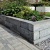 Linea trommel 15x15x60 cm grijs/zwart
