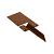 Koppelspies 16.5 cm - Corten