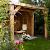Open overkapping met pergola