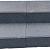 Traptrede 60x30x15 cm indus black kleurecht met facet