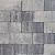 Design brick 8 cm nero/grey mini facet komo