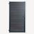 Tuindeur composiet Velufence | dark grey