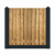 Glad antraciet gecoat 21 planks grenen