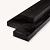Douglas balk | zwart - RAL9005 | 5x15 cm | 400 cm