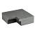Blue Stone traptrede gezoet met neus hoekstuk inw. 50/35x15 cm.
