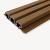 Fiberdeck triple WEO35 klasse D | 3,3x17 | teak brown | 290