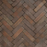 Rustiek Waalformaat UWF60 Carpo 20x5x6 Rood/Paars/Bruin bezand