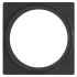 In-Lite PLATE 1 afdekplaat black voor Big Flux - Luna