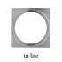In-Lite PLATE 1 Stainless Steel
