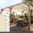 Douglas pergola houtpakket 324 x 524 cm