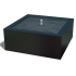 Aluminium watertafel 100 x 100 x 40 cm Inclusief LED-verlichting