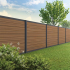 Composiet schutting | Fiberdeck teak brown