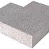 Schellevis Oud Hollandse traptrede massief hoek buiten 60-60x37x15cm Grijs
