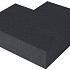 Schellevis Oud Hollandse traptrede massief hoek buiten 60-60x37x15cm Carbon