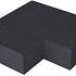 Massief hoek binnen Carbon 60/60 x 37 x 15