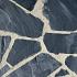 Flagstones Pure Black 2,5-4 cm dik