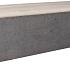 Traptrede massief 18x40x100cm Grijs