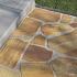 Traptrede massief 18x40x100cm Grijs