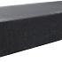 Traptrede massief 18x40x100cm Zwart