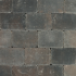 Montano trommel 20x30x6 bruin/zwart genuanceerd