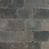 Montano trommel 20x30x6 bruin/zwart genuanceerd