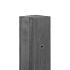 Berton©-paal IJssel antraciet, vlakke kop 10 x 10 x 280 cm tussenmodel met velling