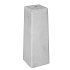 Betonpoer Eco wit/grijs M16-bus (18x18)>(15x15)x50cm