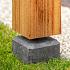 Betonpoer Eco antraciet M16-bus (18x18)>(15x15)x50cm