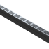 ACO Slimline Aluminium 100 cm