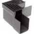 ACO Slimline hoekstuk Zwart Aluminium